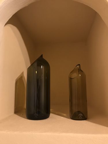 Customer photo review of Brocca "Barbera" Vetro Riciclato | Amarzo
