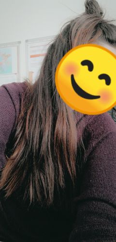 Customer photo review of KIT DE LISSAGE BRÉSILIEN