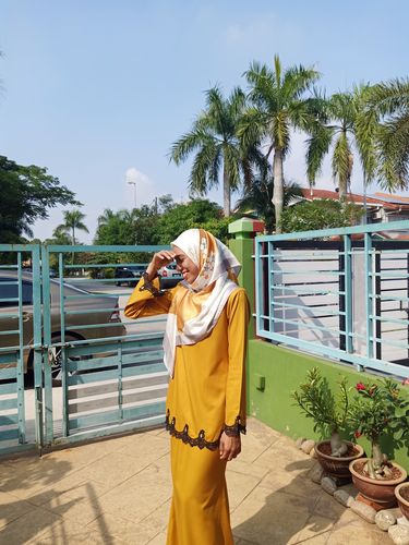 Customer photo review of Colours of Morocco Square in Golden Yellow