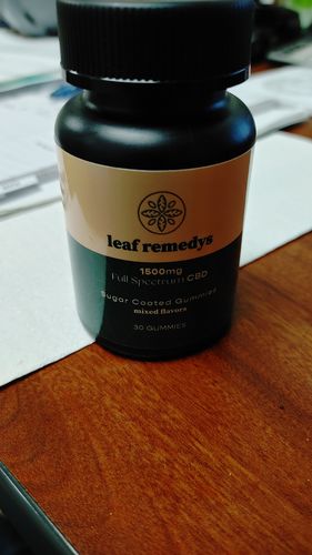 Customer photo review of 1500mg CBD Gummies mixed flavors