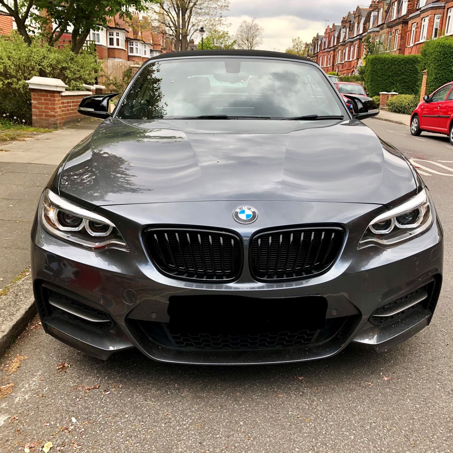Customer photo review of MHC Black BMW M Style Wing Mirror Replacement Covers In Gloss Black