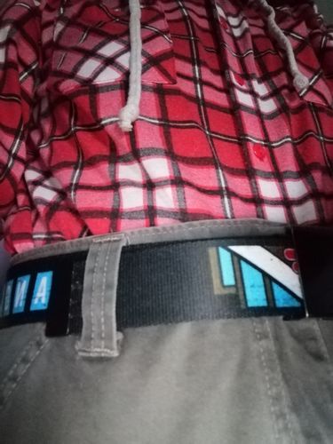 Customer photo review of Waylon Jennings Hangin' Tough Belt