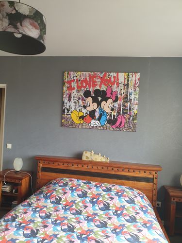 Customer photo review of Tableau Mickey Minnie Loves