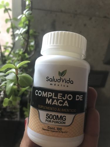 Customer photo review of Complejo de Maca (Negra, Roja y Amarilla) en cápsulas