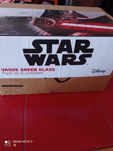 Customer photo review of Vasos Star Wars - A New Hope - Juego de 6 Vasos
