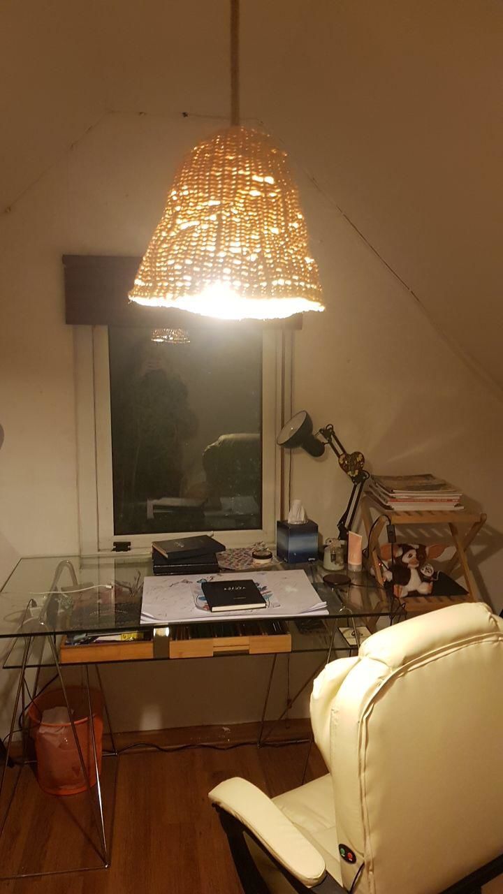 Customer photo review of Lámpara Campana