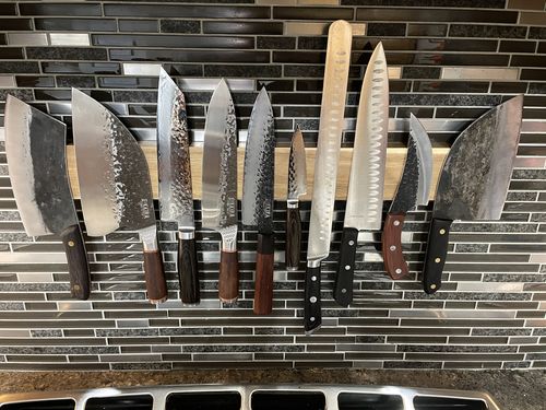 Customer photo review of Nakiri™ - The Original Serbian Sarschach Steel Knife