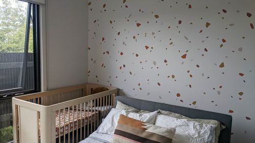 Customer photo review of Modern Terrazzo Decal Set