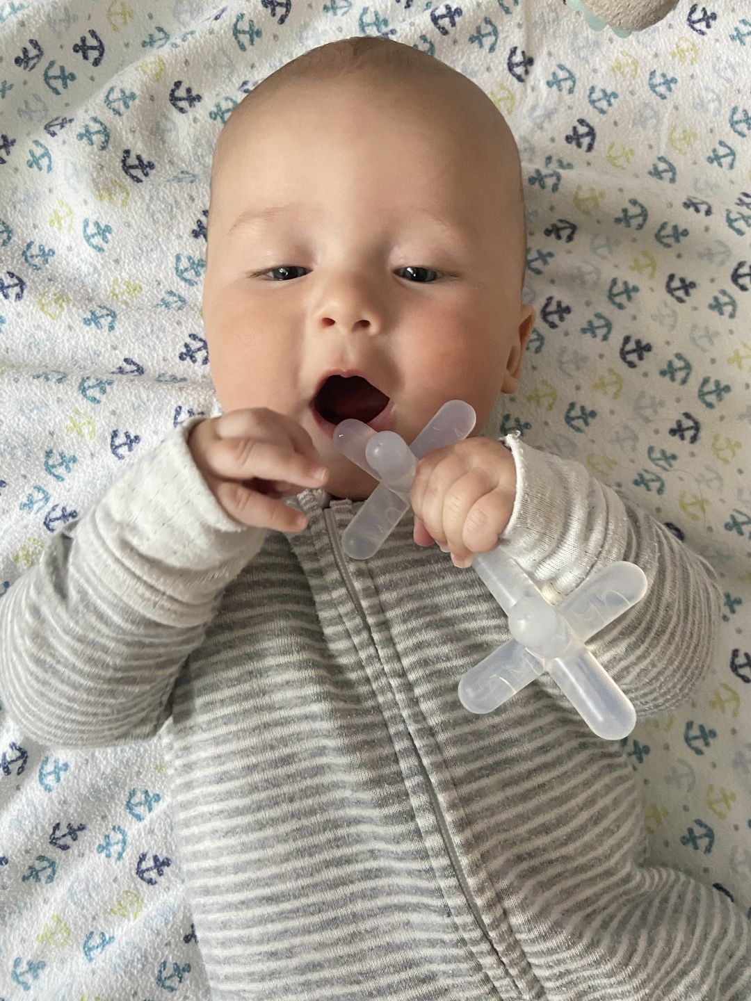 Customer photo review of moonjax® baby teether