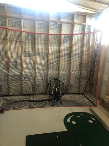Customer photo review of Golf Net Pro 10x7 ft | Portable Golf Driving Net Hitting Net | Backyard/Indoor/Outdoor