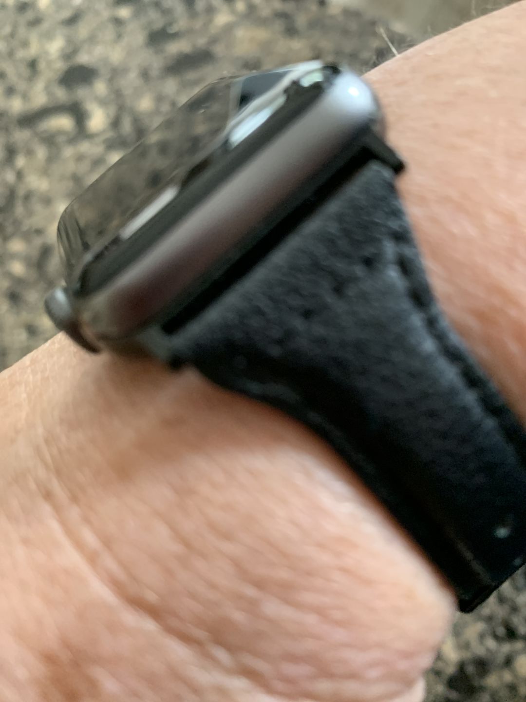 Customer photo review of Artemis Leather Strap (7 Colours)