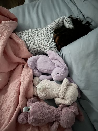 Customer photo review of Lavender Peaks Bamboo PJs