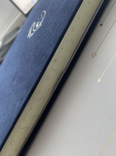 Customer photo review of Tsuki 'Gentle Giant' Limited Edition Luxury Bullet Journal ☾