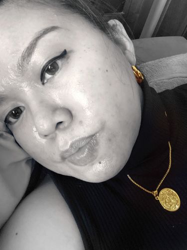 Customer photo review of Cali Coin Necklace