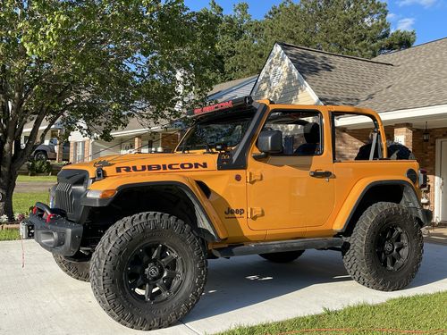 Customer photo review of Aerolidz Light Bar Cover - 50” 52” - Clear -  Dual Row