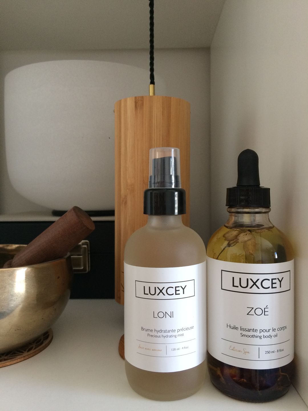 Customer photo review of Zoé - Smoothing Body Oil