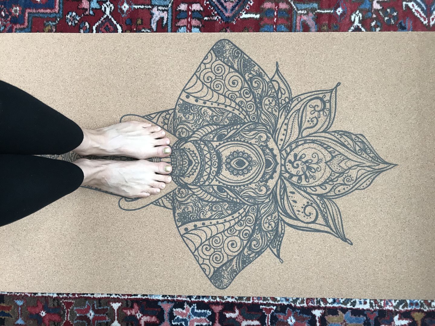 Customer photo review of Elephant Yoga Mat