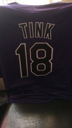 Customer photo review of Custom White Kelly Green-Gray Authentic St. Patrick's Day Baseball Jersey