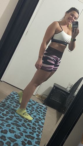 Customer photo review of Mat de Entrenamiento ORX Print Turquesa