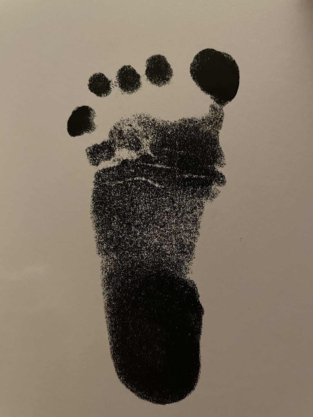 Customer photo review of 2-Pack Hand & Footprints Inkless Ink Pads