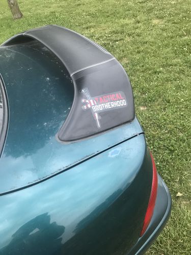 Customer photo review of TB Official Decal - Die Cut 6" x 6"