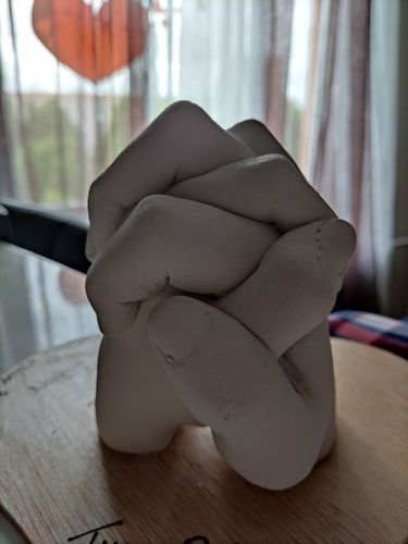 Customer photo review of Páros | Kézszobor készítő - Szett