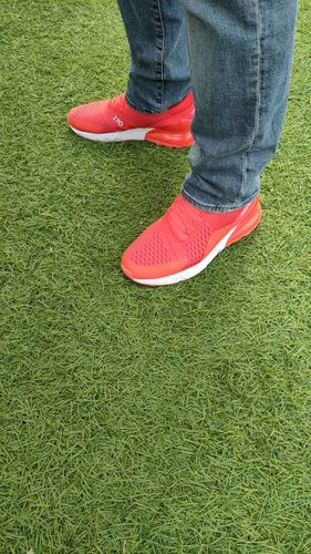 Customer photo review of Men Casual Shoe Mesh Reflective Couple Sneakers