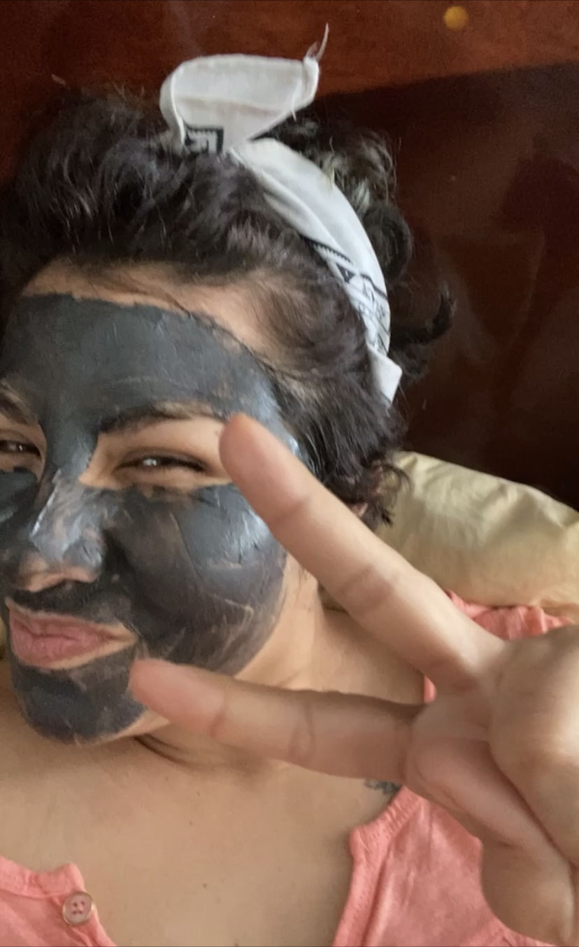 Customer photo review of Mask & Scrub / Mascarilla - Exfoliante de Tepezcohuite