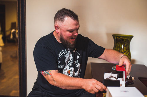 Customer photo review of House Of Chingasos Vintage Greaser T-Shirt