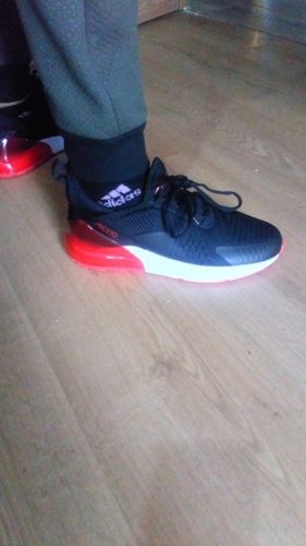 Customer photo review of Men Casual Shoe Mesh Reflective Couple Sneakers