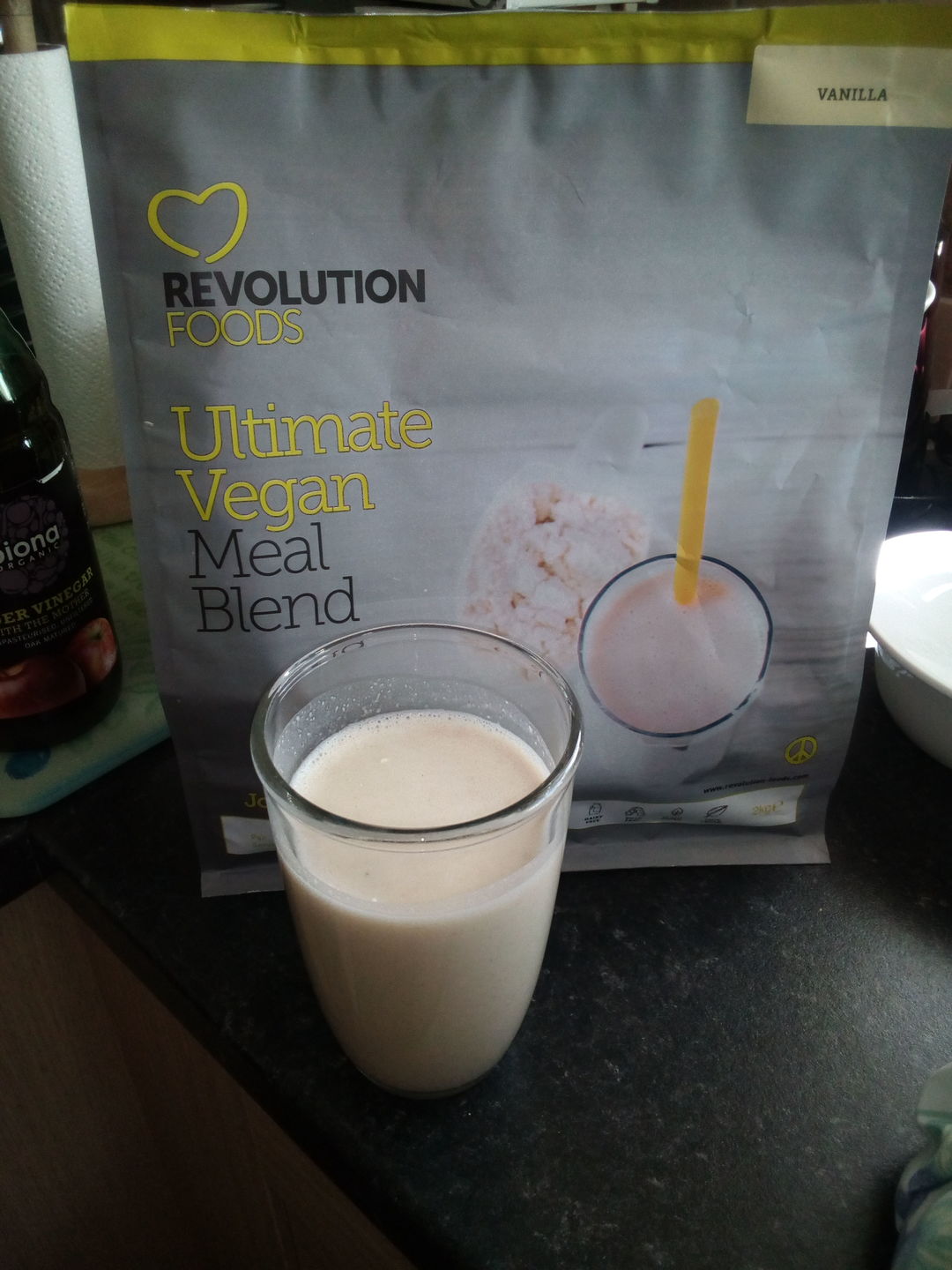 Customer photo review of Ultimate Vegan Meal Replacement 2KG Dairy Free Soy Free | NonGmo | Gluten Free
