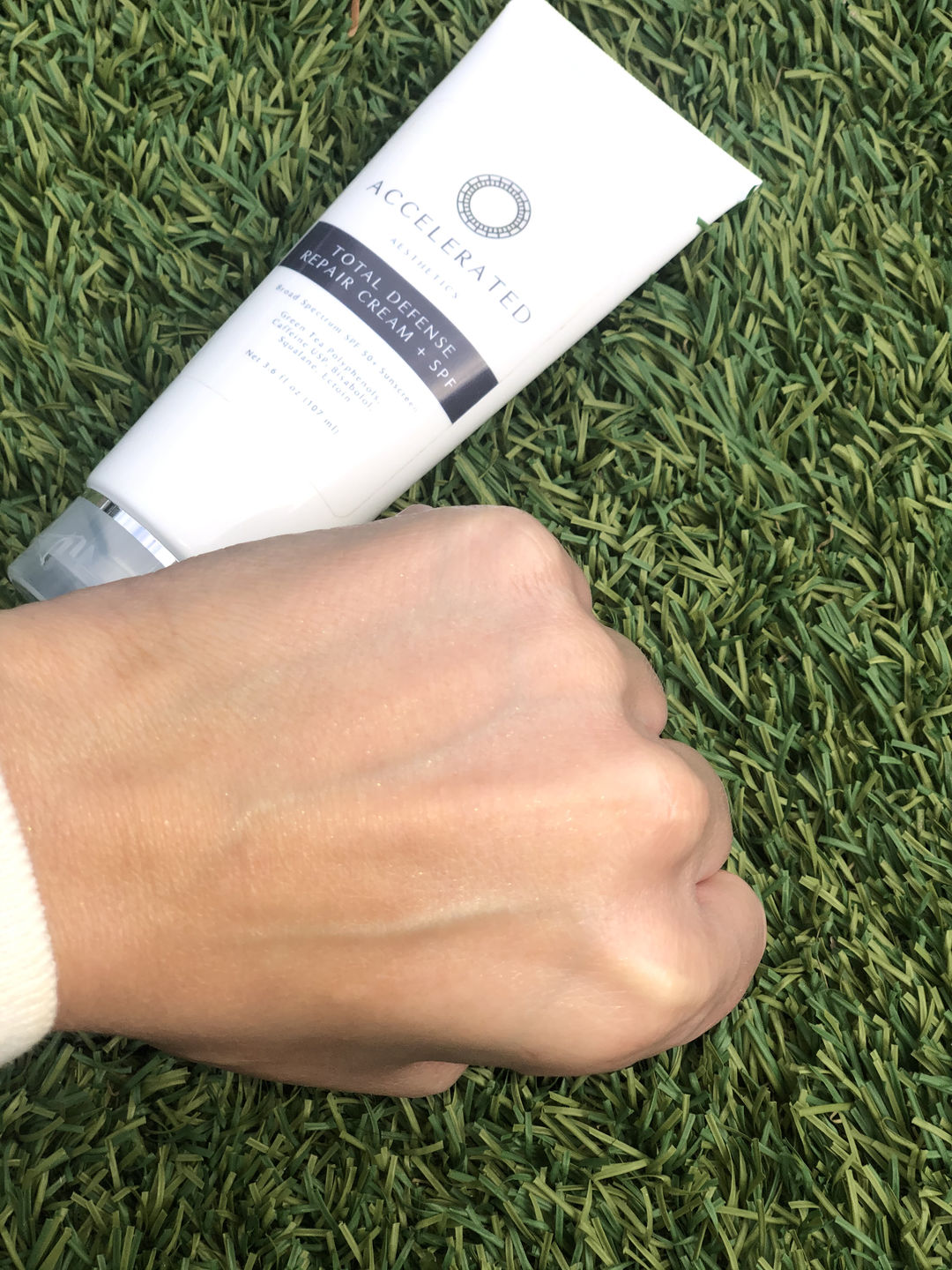 Customer photo review of Total Defense Repair Cream + SPF