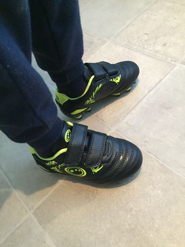 Customer photo review of Optimum Junior Easy Fasten Moulded Boots