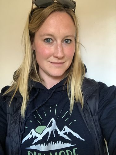 Customer photo review of Run Free Womens Hoodie