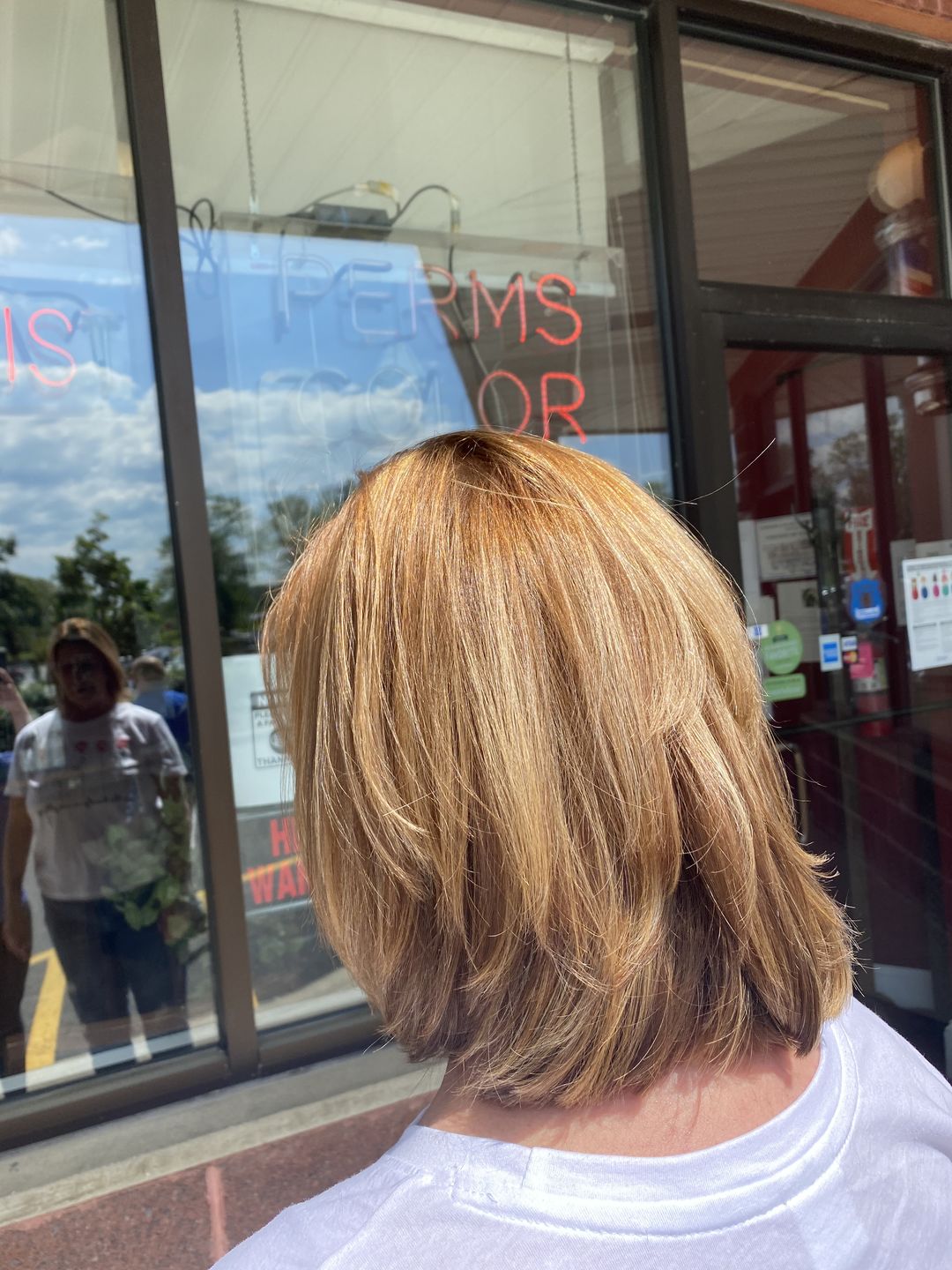 Customer photo review of Vellen Hair Highlighting Comb Set - 3 Sizes