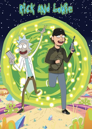 Customer photo review of 'Rick and Morty' Custom Portrait