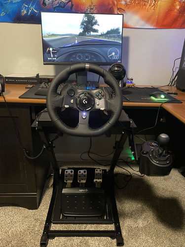 Customer photo review of CLASSIC Steering Wheel Stand