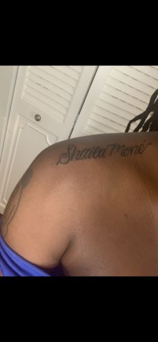 Customer photo review of Signature Tattoo Numbing Cream