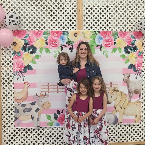 Customer photo review of Solid Print Splicing Tank Dress for Mommy and Me