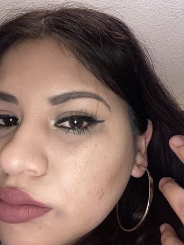 Customer photo review of Black EYELINER