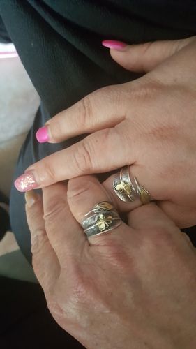 Customer photo review of La Feuille - 925 Sterling Zilver