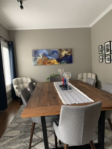 Customer photo review of 'Faith' Framed Canvas