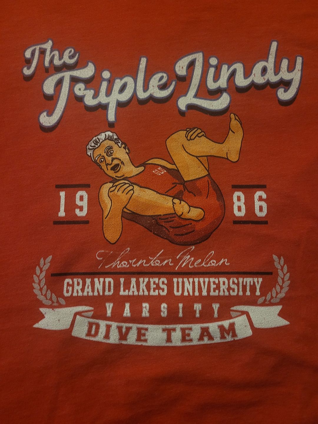 Customer photo review of The Triple Lindy Men's/Unisex Super Soft Tee