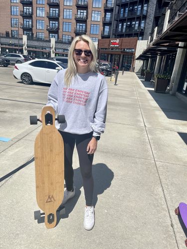 Customer photo review of You Are Enough (x5) -- Sweatshirt