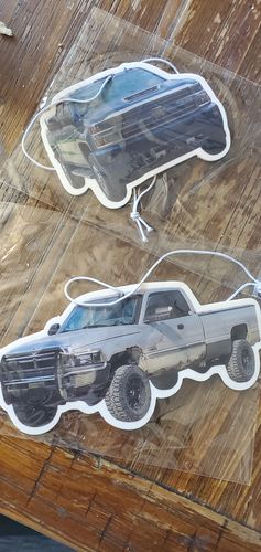Customer photo review of Two Custom Air Fresheners