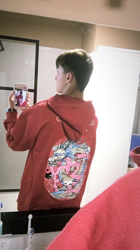 Customer photo review of Sweat Dragon Yin Yang Rouge