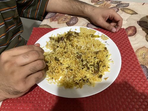 Customer photo review of Goat Leg Whole