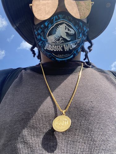 Customer photo review of Ankh Onyx Ring