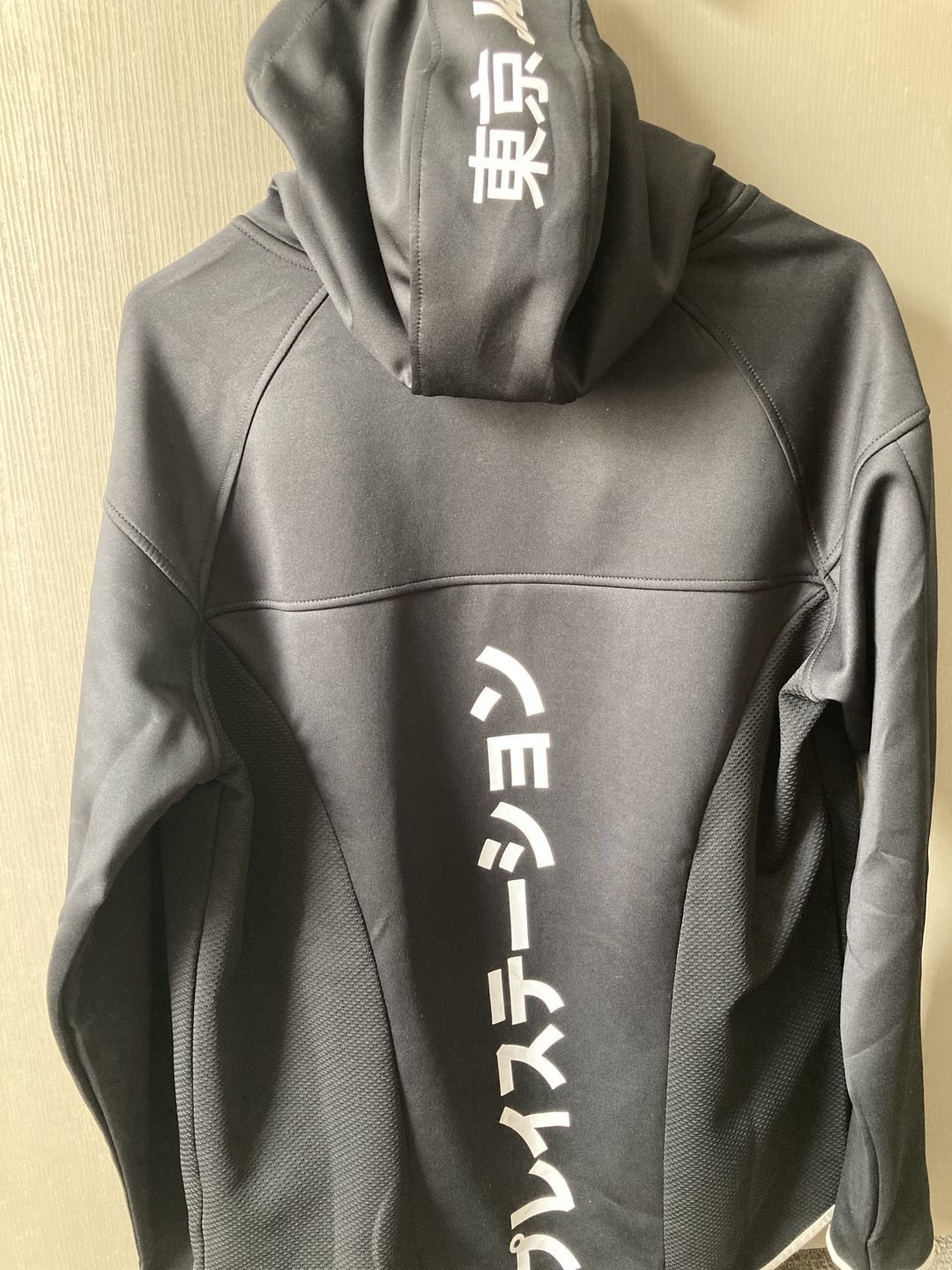 Customer photo review of Sony - PlayStation - Black & White Teq - Men's Hoodie