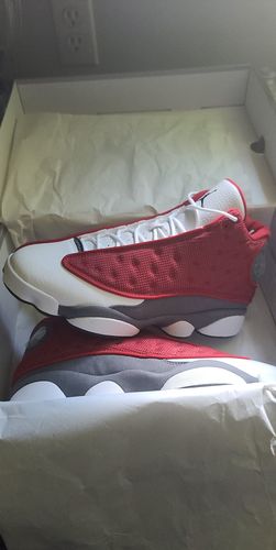 Customer photo review of Air Jordan 13 Retro 'Red Flint Pre Order